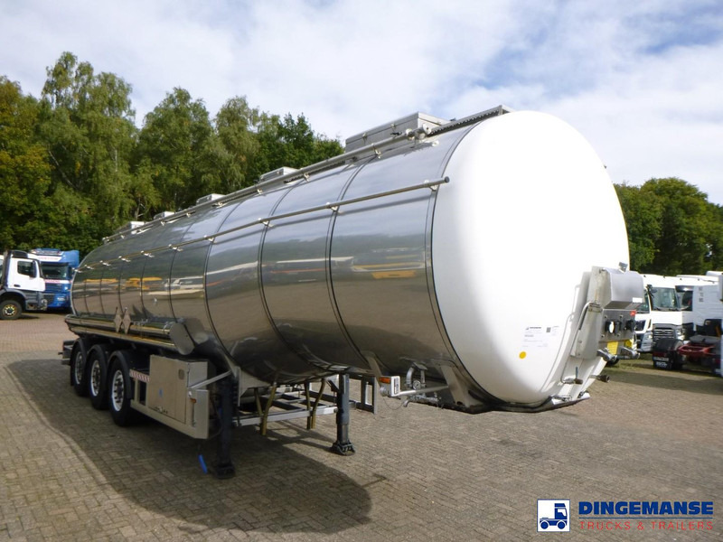 Parcisa Chemical tank inox L4BH 37.5 / 1 comp - Tanker semi-trailer: picture 2 Parcisa Chemical tank inox L4BH 37.5 / 1 comp - Tanker semi-trailer: picture 2