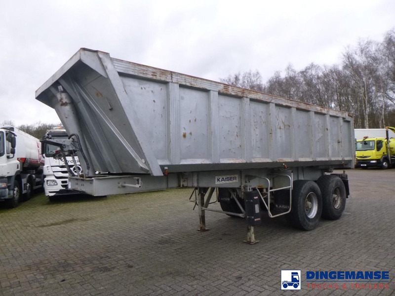 Robuste Kaiser Tipper trailer steel 24 m3 + tarpaulin - Tipper semi-trailer: picture 1 Robuste Kaiser Tipper trailer steel 24 m3 + tarpaulin - Tipper semi-trailer: picture 1