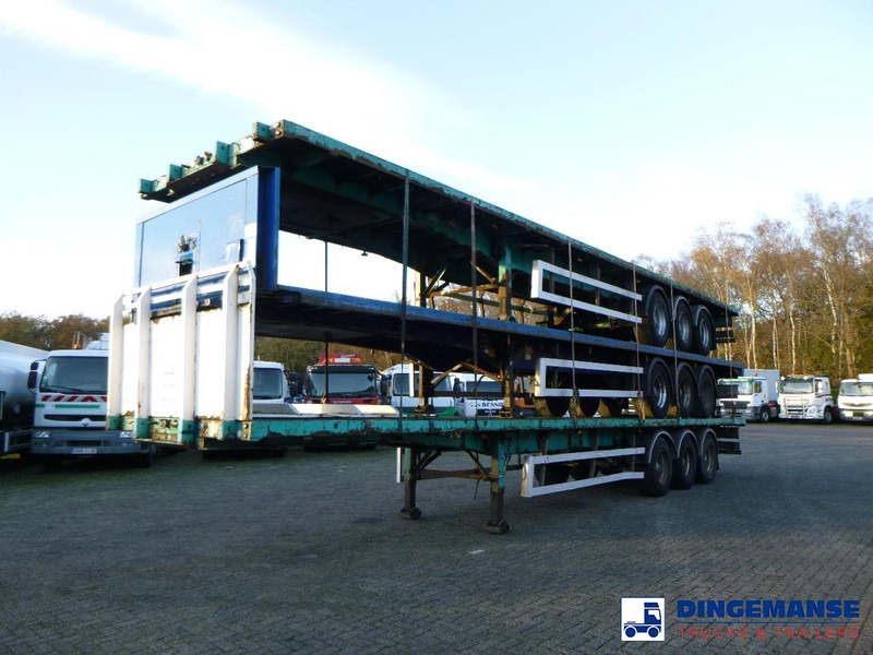 SDC Stack - 3 x platform trailer 13.6 m / 39 t - Dropside/ Flatbed semi-trailer: picture 1 SDC Stack - 3 x platform trailer 13.6 m / 39 t - Dropside/ Flatbed semi-trailer: picture 1