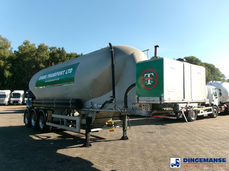 SPITZER Powder tank alu 37 m3 / 1 comp + compressor - Tanker semi-trailer: picture 2 SPITZER Powder tank alu 37 m3 / 1 comp + compressor - Tanker semi-trailer: picture 2
