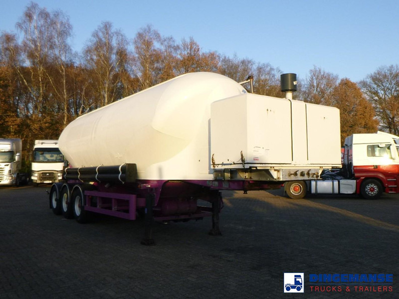 SPITZER Powder tank alu 37 m3 + engine/compressor - Silo semi-trailer: picture 2 SPITZER Powder tank alu 37 m3 + engine/compressor - Silo semi-trailer: picture 2