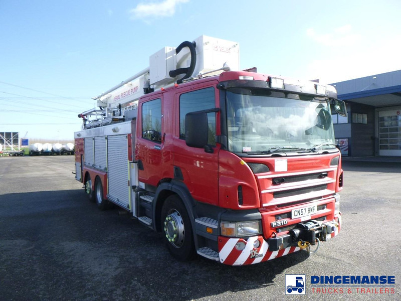 Scania P310 6x2 RHD fire truck + pump, ladder & manlift - Fire engine: picture 2 Scania P310 6x2 RHD fire truck + pump, ladder & manlift - Fire engine: picture 2
