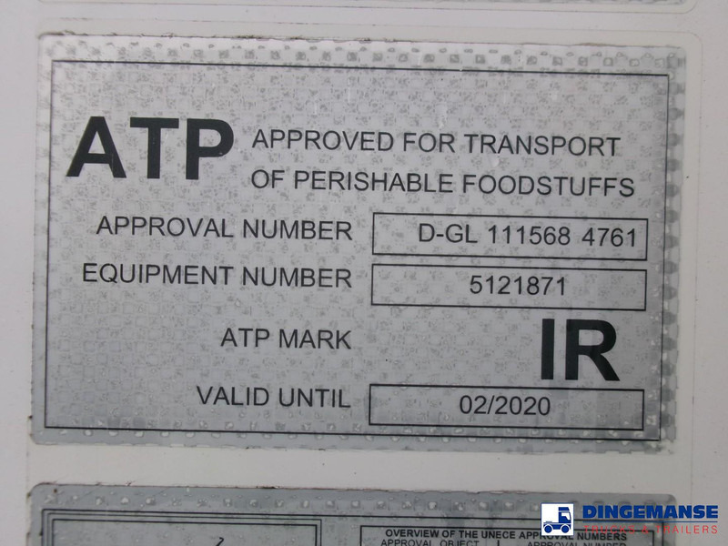 Refrigerated semi-trailer Schmitz Cargobull Frigo trailer + Carrier Vector 1350: picture 16