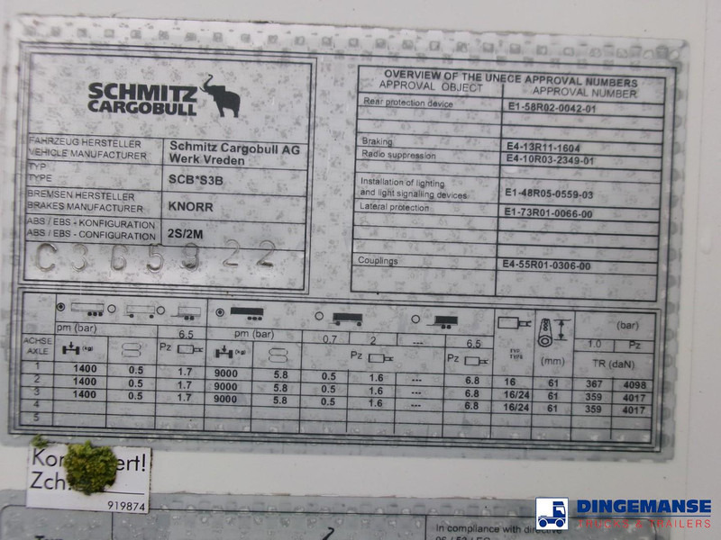 Refrigerated semi-trailer Schmitz Cargobull Frigo trailer + Carrier Vector 1350: picture 15