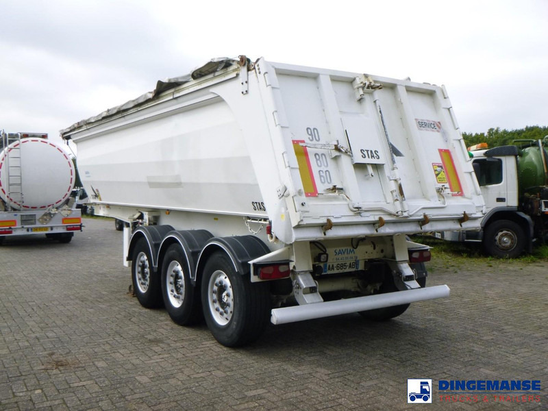 Stas Tipper trailer alu 25.5 m3 + tarpaulin - Tipper semi-trailer: picture 3 Stas Tipper trailer alu 25.5 m3 + tarpaulin - Tipper semi-trailer: picture 3