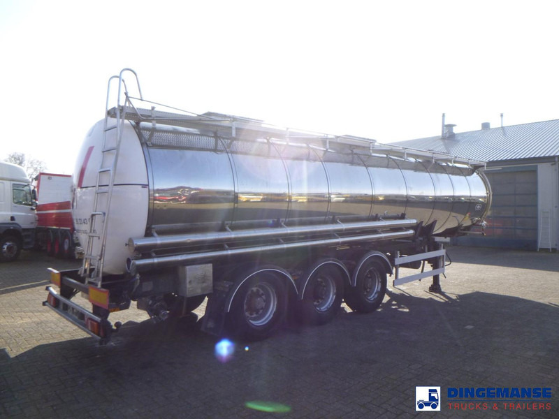 Van Hool Chemical tank inox 30 m3 / 1 comp - Tanker semi-trailer: picture 4 Van Hool Chemical tank inox 30 m3 / 1 comp - Tanker semi-trailer: picture 4