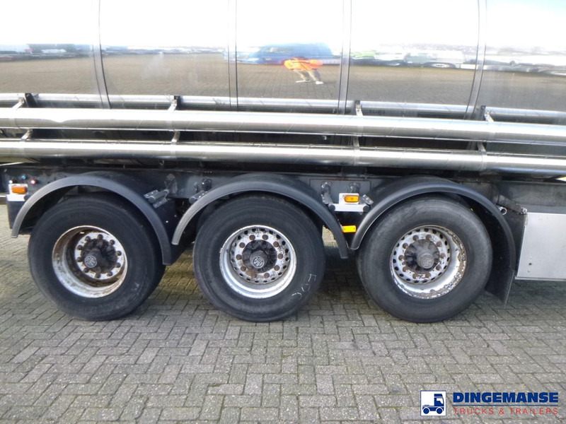 Van Hool Chemical tank inox 30 m3 / 3 comp - Tanker trailer: picture 5 Van Hool Chemical tank inox 30 m3 / 3 comp - Tanker trailer: picture 5