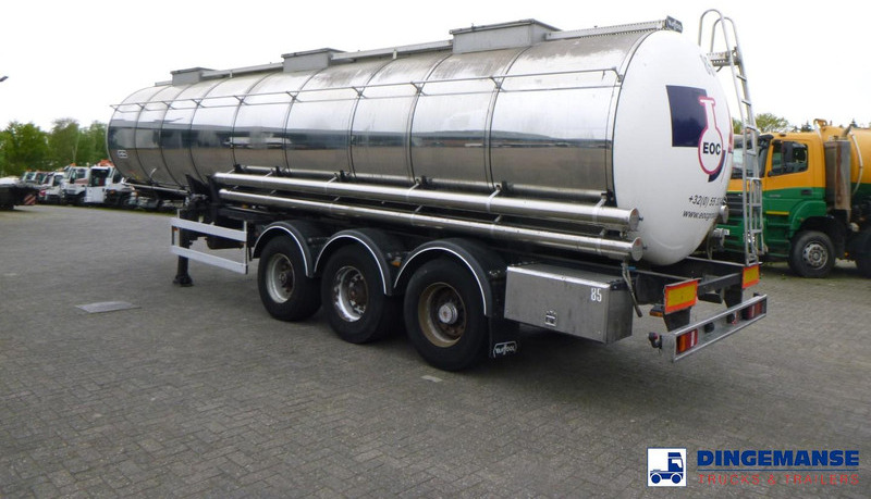 Van Hool Chemical tank inox L4BH 30 m3 / 3 comp - Tanker semi-trailer: picture 3 Van Hool Chemical tank inox L4BH 30 m3 / 3 comp - Tanker semi-trailer: picture 3