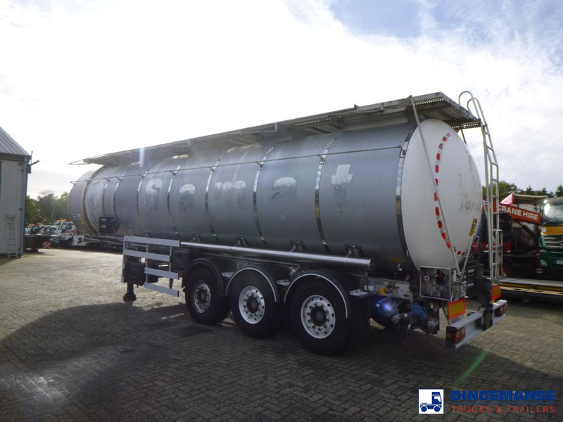 Van Hool Chemical tank inox L4BH 37.5 m3 / 1 comp - Tanker semi-trailer: picture 3 Van Hool Chemical tank inox L4BH 37.5 m3 / 1 comp - Tanker semi-trailer: picture 3