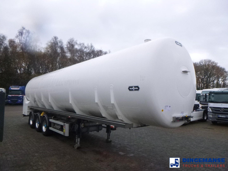 Van Hool Cryogenic tank inox 58.6 m3 / 1 comp / R10,4BN (methane/argon/nitrogen) - Tanker semi-trailer: picture 2 Van Hool Cryogenic tank inox 58.6 m3 / 1 comp / R10,4BN (methane/argon/nitrogen) - Tanker semi-trailer: picture 2
