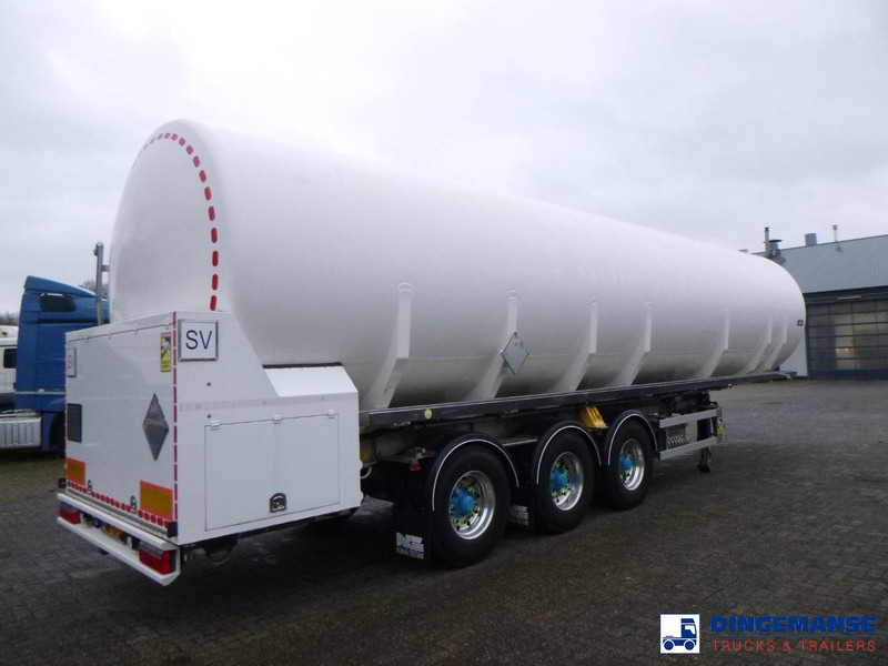 Van Hool Cryogenic tank inox 58.6 m3 / 1 comp / R10,4BN (methane/argon/nitrogen) - Tanker semi-trailer: picture 4 Van Hool Cryogenic tank inox 58.6 m3 / 1 comp / R10,4BN (methane/argon/nitrogen) - Tanker semi-trailer: picture 4