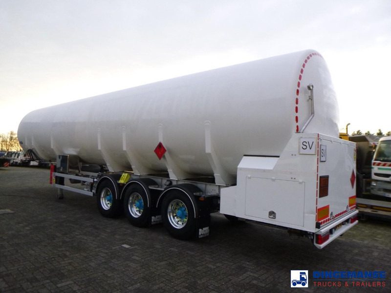 Van Hool Cryogenic tank inox 58.6 m3 / 1 comp / R10,4BN (methane/argon/nitrogen) - Tanker semi-trailer: picture 3 Van Hool Cryogenic tank inox 58.6 m3 / 1 comp / R10,4BN (methane/argon/nitrogen) - Tanker semi-trailer: picture 3