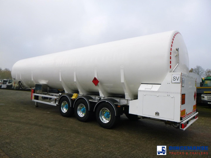 Van Hool Cryogenic tank inox 58.6 m3 / 1 comp / R10,4BN (methane/argon/nitrogen) - Tanker semi-trailer: picture 3 Van Hool Cryogenic tank inox 58.6 m3 / 1 comp / R10,4BN (methane/argon/nitrogen) - Tanker semi-trailer: picture 3