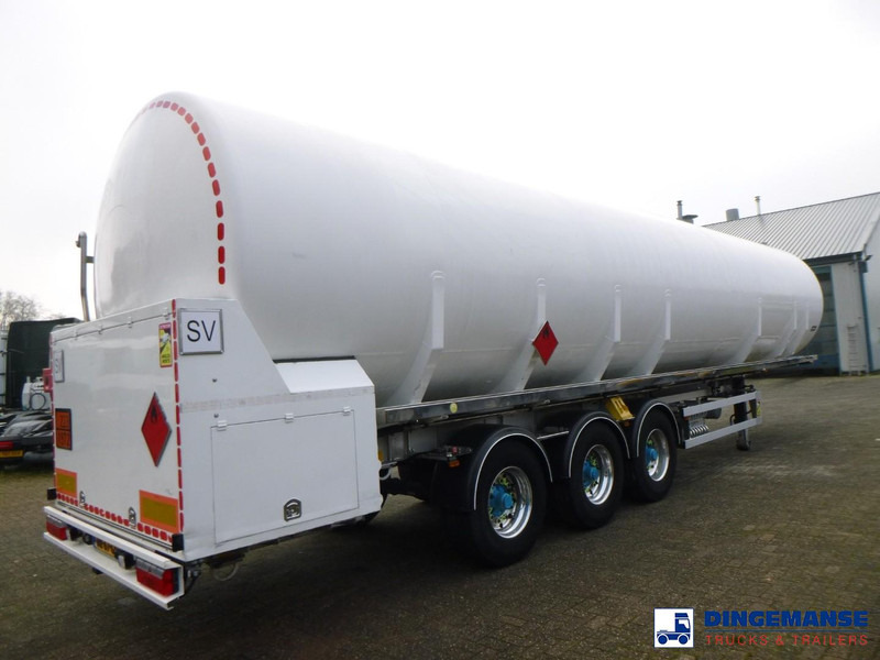 Van Hool Cryogenic tank inox 58.6 m3 / 1 comp / R10,4BN (methane/argon/nitrogen) - Tanker semi-trailer: picture 4 Van Hool Cryogenic tank inox 58.6 m3 / 1 comp / R10,4BN (methane/argon/nitrogen) - Tanker semi-trailer: picture 4
