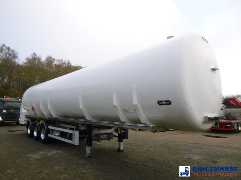 Van Hool Cryogenic tank inox 58.6 m3 / 1 comp / R10,4BN (methane/argon/nitrogen) - Tanker semi-trailer: picture 2 Van Hool Cryogenic tank inox 58.6 m3 / 1 comp / R10,4BN (methane/argon/nitrogen) - Tanker semi-trailer: picture 2