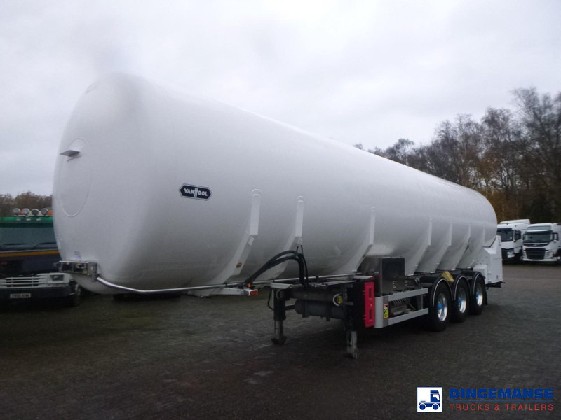 Van Hool Cryogenic tank inox 58.6 m3 / 1 comp / R10,4BN (methane/argon/nitrogen) - Tanker semi-trailer: picture 1 Van Hool Cryogenic tank inox 58.6 m3 / 1 comp / R10,4BN (methane/argon/nitrogen) - Tanker semi-trailer: picture 1