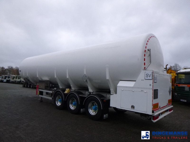 Van Hool Cryogenic tank inox 58.6 m3 / 1 comp / R10,4BN (methane/argon/nitrogen) - Tanker semi-trailer: picture 3 Van Hool Cryogenic tank inox 58.6 m3 / 1 comp / R10,4BN (methane/argon/nitrogen) - Tanker semi-trailer: picture 3