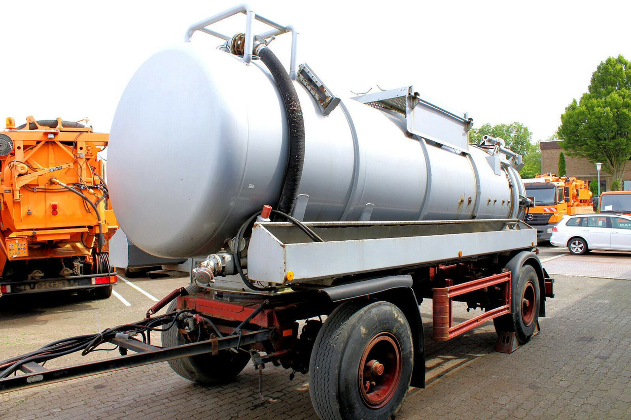 2-Achs Haller 12m³ Saug u. Druck Anhänger Ex-ADR - Tanker trailer: picture 2 2-Achs Haller 12m³ Saug u. Druck Anhänger Ex-ADR - Tanker trailer: picture 2