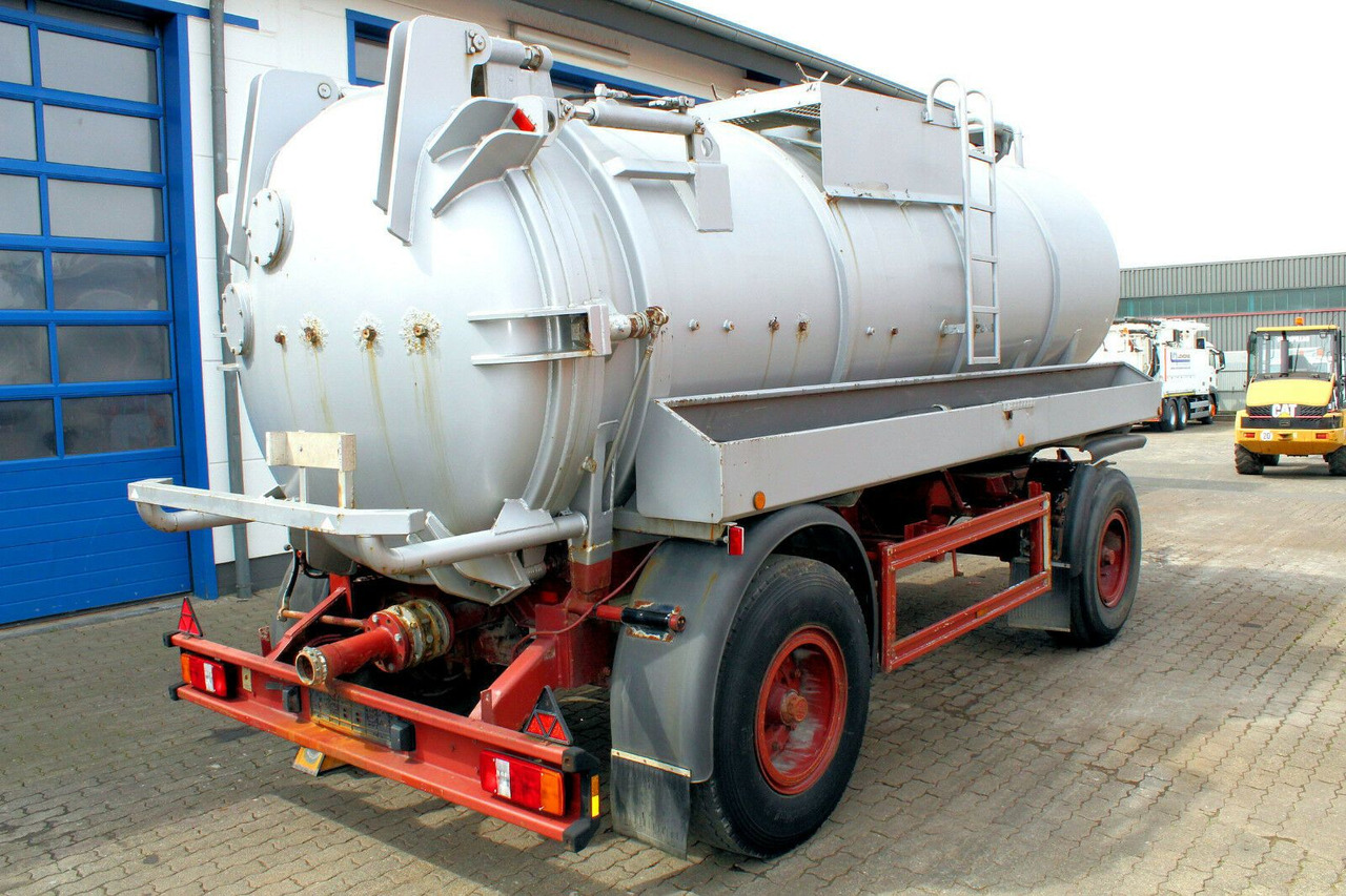 2-Achs Haller 12m³ Saug u. Druck Anhänger Ex-ADR - Tanker trailer: picture 4 2-Achs Haller 12m³ Saug u. Druck Anhänger Ex-ADR - Tanker trailer: picture 4
