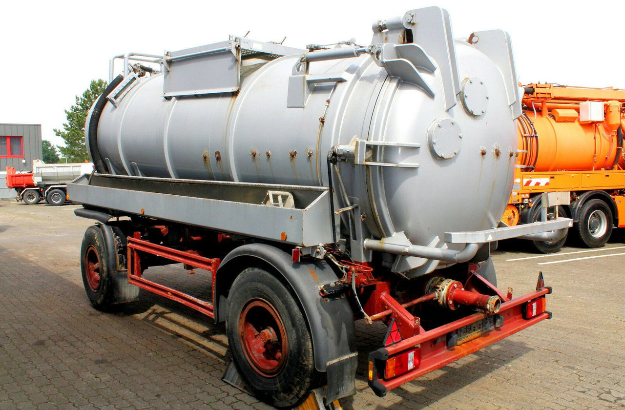 2-Achs Haller 12m³ Saug u. Druck Anhänger Ex-ADR - Tanker trailer: picture 3 2-Achs Haller 12m³ Saug u. Druck Anhänger Ex-ADR - Tanker trailer: picture 3