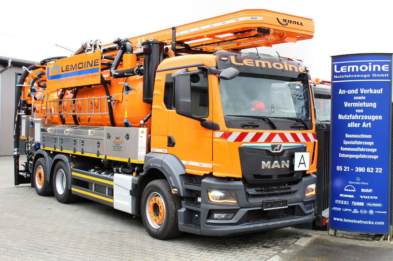 MAN TGS 26.480 6x2 Kroll 13m³ WRG Wasserrückgewinner - Vacuum truck: picture 1 MAN TGS 26.480 6x2 Kroll 13m³ WRG Wasserrückgewinner - Vacuum truck: picture 1