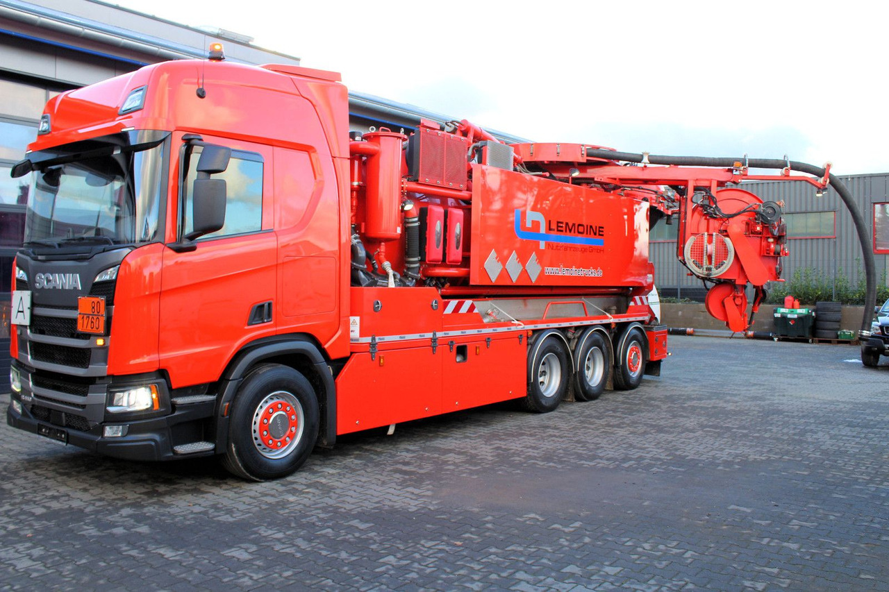 Scania R450 8x4 Kroll 19m³ W-Rückgewinner Kombi-HD +ADR - Vacuum truck: picture 2 Scania R450 8x4 Kroll 19m³ W-Rückgewinner Kombi-HD +ADR - Vacuum truck: picture 2
