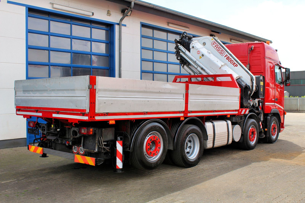 Volvo 480 8x2 Pritsche + FASSI F800XP Kran 6x - Dropside/ Flatbed truck, Crane truck: picture 3 Volvo 480 8x2 Pritsche + FASSI F800XP Kran 6x - Dropside/ Flatbed truck, Crane truck: picture 3