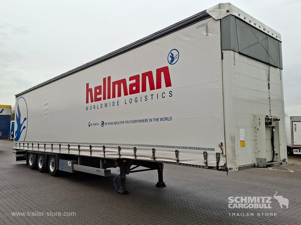 SCHMITZ Auflieger Curtainsider Mega - Curtainsider semi-trailer: picture 1 SCHMITZ Auflieger Curtainsider Mega - Curtainsider semi-trailer: picture 1