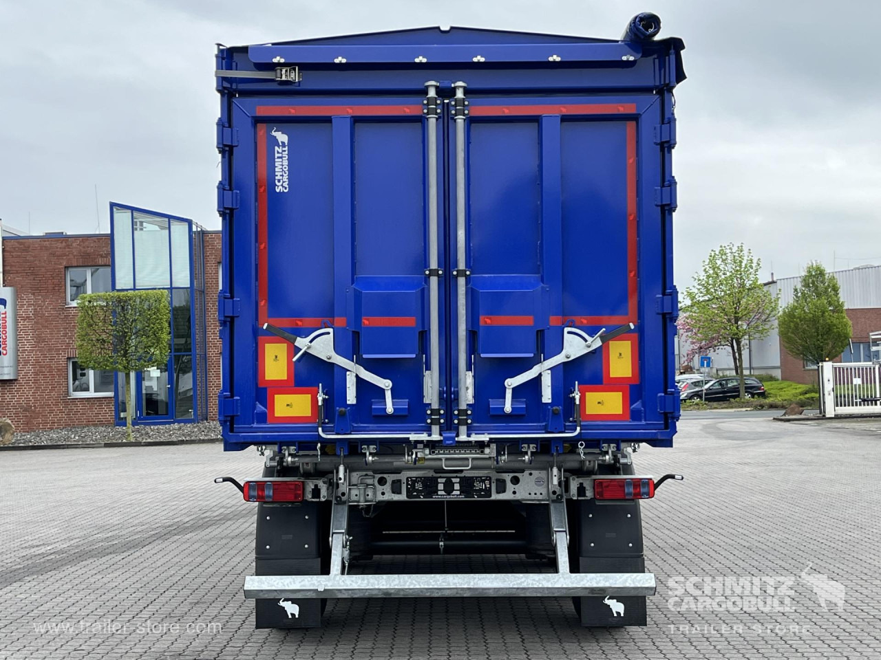SCHMITZ Auflieger Kipper Alukastenmulde 50m³ - Tipper semi-trailer: picture 3 SCHMITZ Auflieger Kipper Alukastenmulde 50m³ - Tipper semi-trailer: picture 3