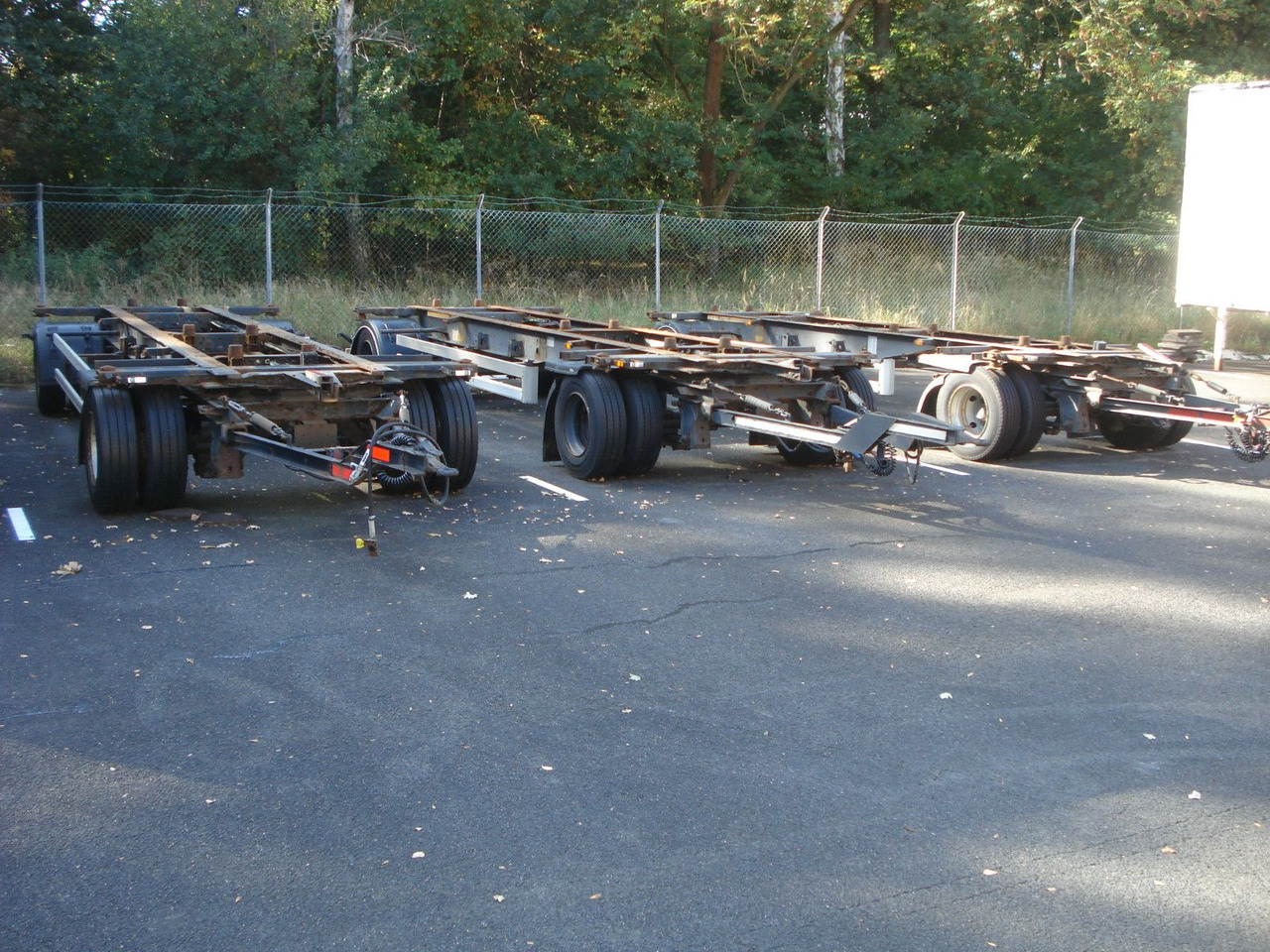 Krone AZ 18 A Drehschemel Zwillingsbereift! - Container transporter/ Swap body trailer: picture 1 Krone AZ 18 A Drehschemel Zwillingsbereift! - Container transporter/ Swap body trailer: picture 1