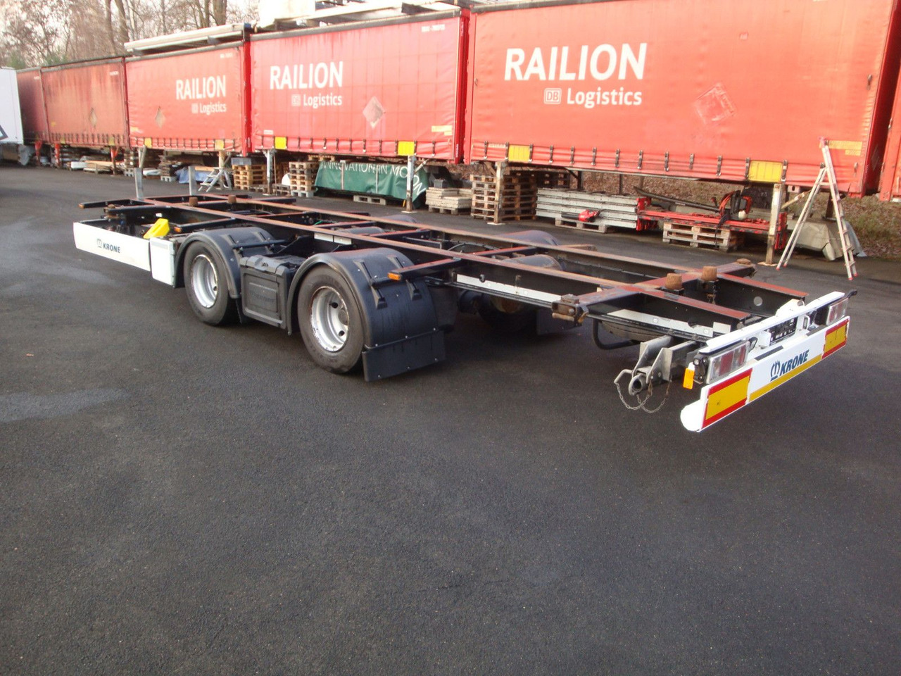 Krone ZZ 18 Tandem Jumbo BDF C7820 7,82 - Container transporter/ Swap body trailer: picture 3 Krone ZZ 18 Tandem Jumbo BDF C7820 7,82 - Container transporter/ Swap body trailer: picture 3