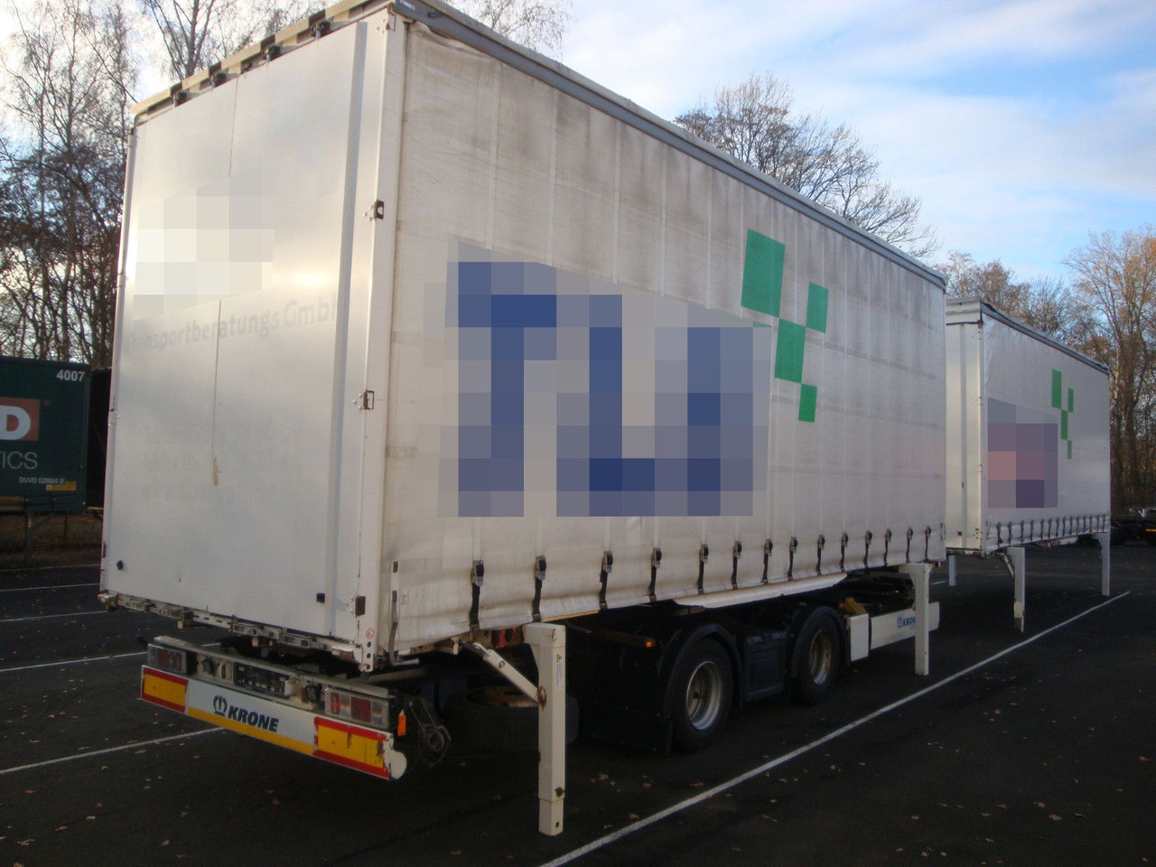 Krone ZZW 18 Jumbo Edscha Schiebeverdeck BDF 116 cbm - Container transporter/ Swap body trailer: picture 3 Krone ZZW 18 Jumbo Edscha Schiebeverdeck BDF 116 cbm - Container transporter/ Swap body trailer: picture 3