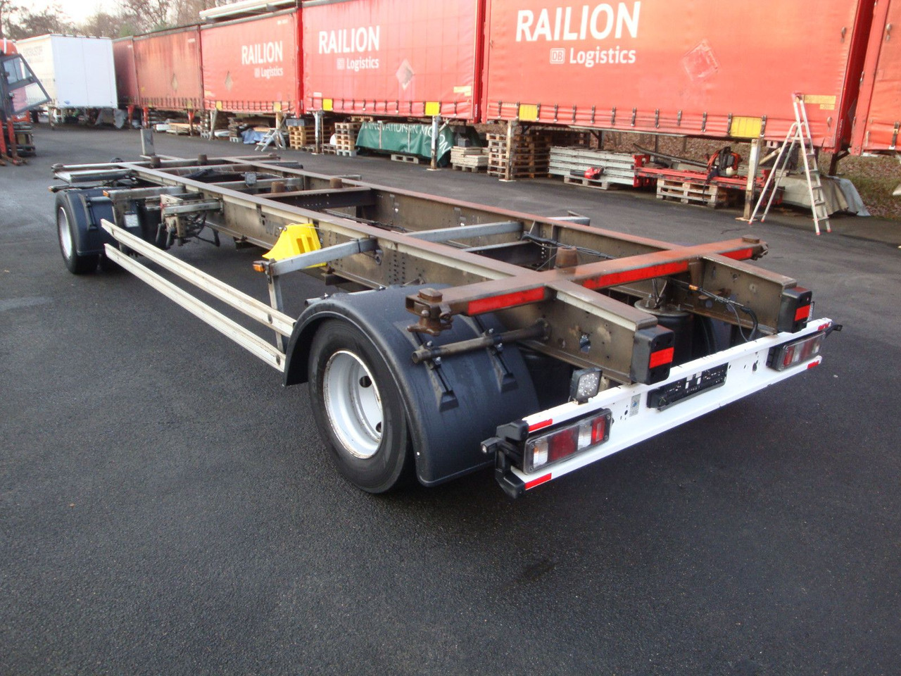 Web-Trailer ANH 18 Drehschemel Jumbo verzinkt für C7,82 WBs - Container transporter/ Swap body trailer: picture 2 Web-Trailer ANH 18 Drehschemel Jumbo verzinkt für C7,82 WBs - Container transporter/ Swap body trailer: picture 2