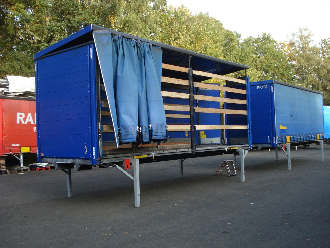 Wecon WPR 782 HD SGA 20 T NL Schwerlast Jumbo 7,82 - Curtainside swap body: picture 2 Wecon WPR 782 HD SGA 20 T NL Schwerlast Jumbo 7,82 - Curtainside swap body: picture 2