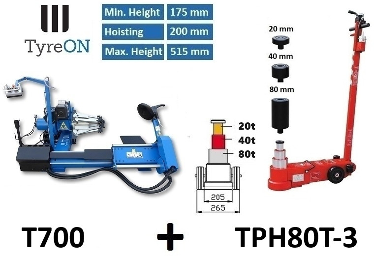 T700 + TPH80T-3 - Garage equipment: picture 1 T700 + TPH80T-3 - Garage equipment: picture 1