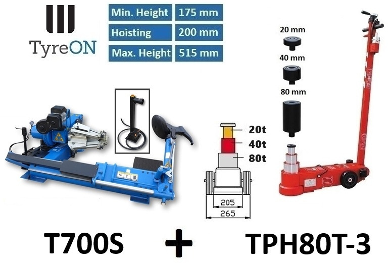 T700S + TPH80T-3 - Garage equipment: picture 1 T700S + TPH80T-3 - Garage equipment: picture 1