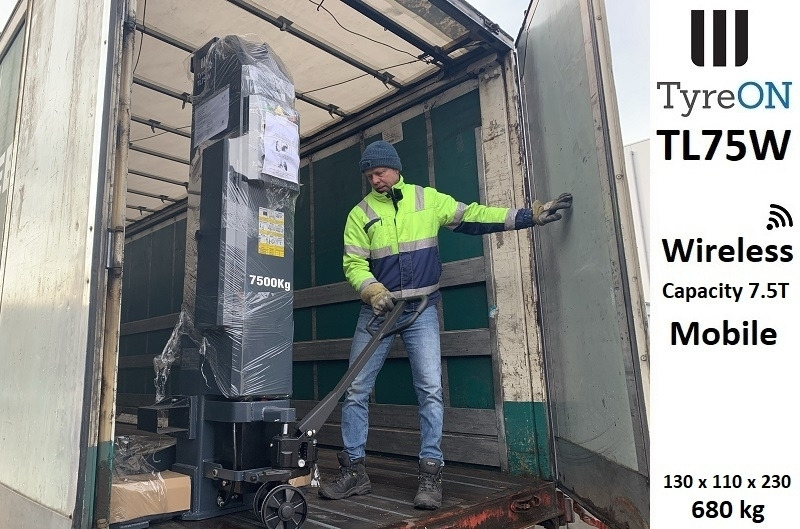 Garage equipment TL75W-8 60T  Mobile truck lift - wireless - battery powered: picture 6