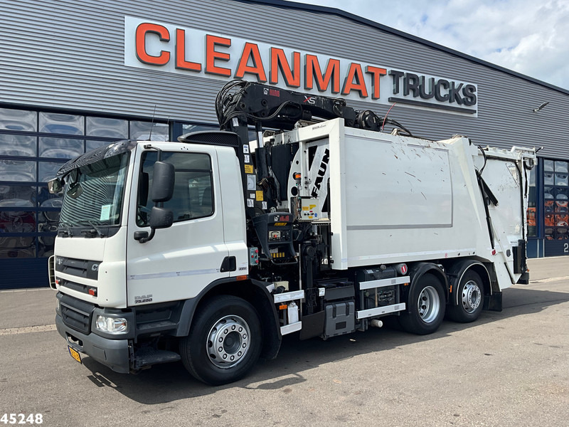 DAF FAN 75 CF 250 Hiab 21 Tonmeter laadkraan + weegsysteem - Refuse truck: picture 2 DAF FAN 75 CF 250 Hiab 21 Tonmeter laadkraan + weegsysteem - Refuse truck: picture 2