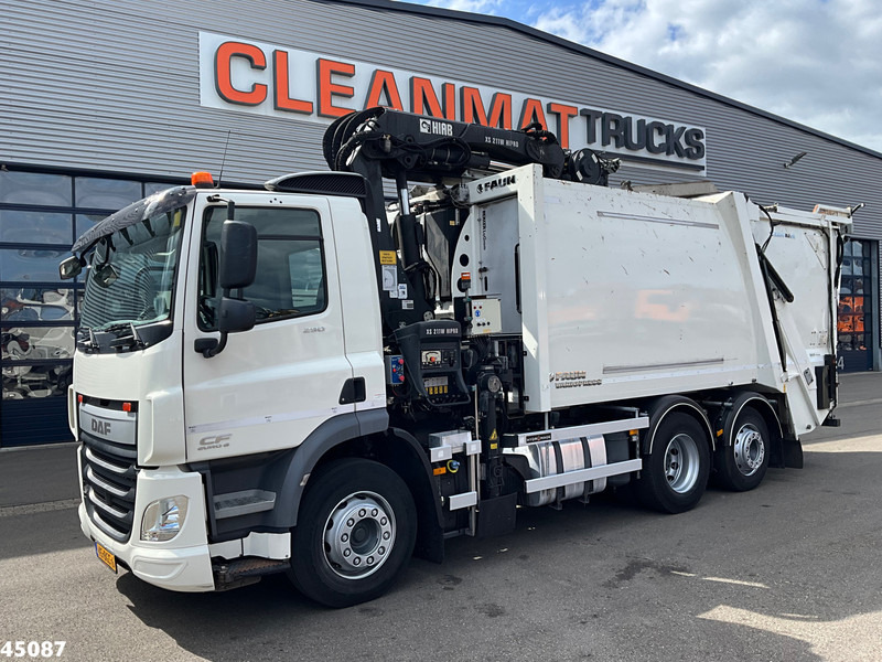 DAF FAN CF 290 Euro 6 Hiab 21 Tonmeter laadkraan Just 166.914 km! - Refuse truck: picture 2 DAF FAN CF 290 Euro 6 Hiab 21 Tonmeter laadkraan Just 166.914 km! - Refuse truck: picture 2