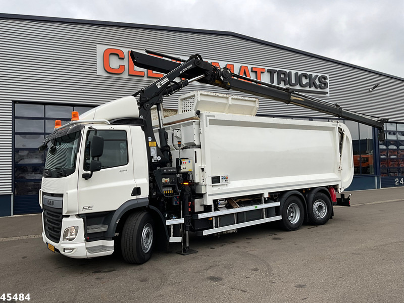 DAF FAN CF 290 Euro 6 Hiab 21 Tonmeter laadkraan - Refuse truck: picture 1 DAF FAN CF 290 Euro 6 Hiab 21 Tonmeter laadkraan - Refuse truck: picture 1