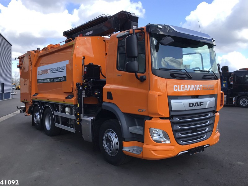 DAF FAN CF 340 Hiab 23 ton/meter laadkraan Welvaarts weighing system - Refuse truck: picture 4 DAF FAN CF 340 Hiab 23 ton/meter laadkraan Welvaarts weighing system - Refuse truck: picture 4