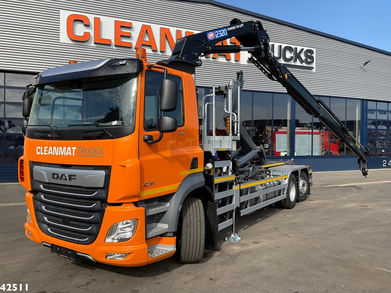 DAF FAN CF 430 HMF 23 Tonmeter laadkraan - Hook lift truck, Crane truck: picture 1 DAF FAN CF 430 HMF 23 Tonmeter laadkraan - Hook lift truck, Crane truck: picture 1