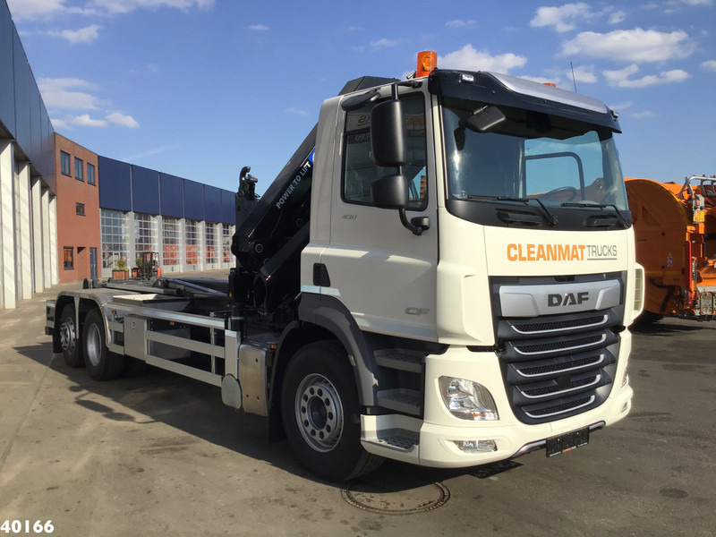 DAF FAN CF 430 HMF 23 ton/meter laadkraan + Welvaarts Weighing system - Hook lift truck, Crane truck: picture 5 DAF FAN CF 430 HMF 23 ton/meter laadkraan + Welvaarts Weighing system - Hook lift truck, Crane truck: picture 5
