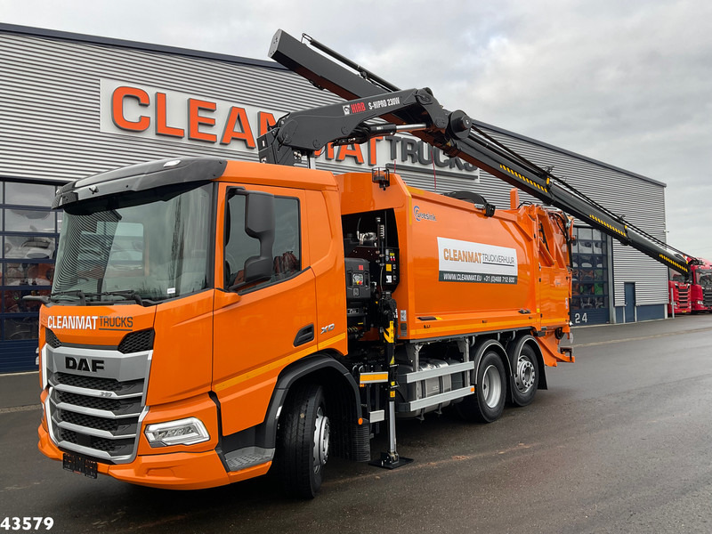 DAF FAN XD 340 Hiab 23 Tonmeter laadkraan - Refuse truck: picture 1 DAF FAN XD 340 Hiab 23 Tonmeter laadkraan - Refuse truck: picture 1