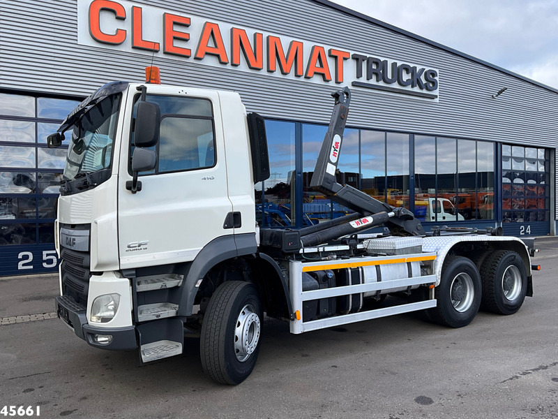 DAF FAT CF 410 Euro 6 6x4 Hyvalift 20 Ton haakarmsysteem - Hook lift truck: picture 1 DAF FAT CF 410 Euro 6 6x4 Hyvalift 20 Ton haakarmsysteem - Hook lift truck: picture 1
