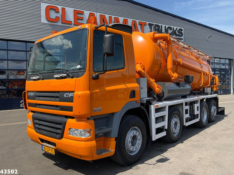 DAF FAX 85 CF 340 Droge stoffen blaas installatie Just 21.613 km! - Vacuum truck: picture 2 DAF FAX 85 CF 340 Droge stoffen blaas installatie Just 21.613 km! - Vacuum truck: picture 2