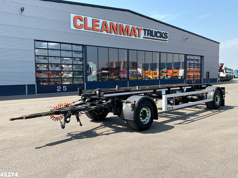 GS Meppel 2-assige container aanhangwagen - Container transporter/ Swap body trailer: picture 1 GS Meppel 2-assige container aanhangwagen - Container transporter/ Swap body trailer: picture 1