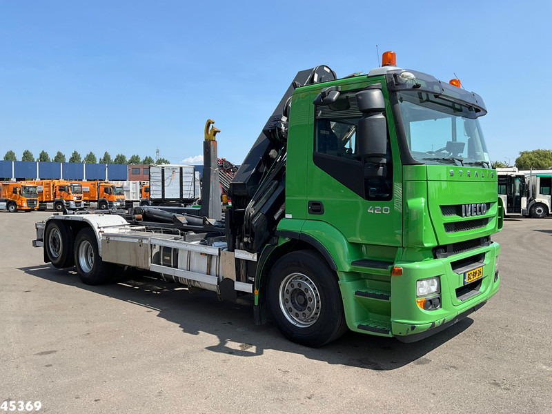 Iveco Stralis AD260S42Y HMF 20 Tonmeter laadkraan - Hook lift truck, Crane truck: picture 3 Iveco Stralis AD260S42Y HMF 20 Tonmeter laadkraan - Hook lift truck, Crane truck: picture 3