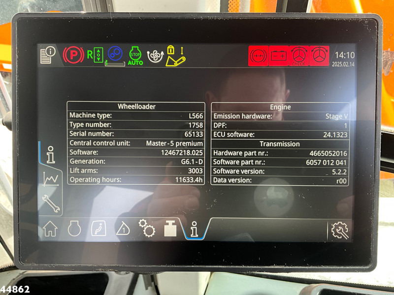 Wheel loader Liebherr L566 Wheel loader: picture 18 Wheel loader Liebherr L566 Wheel loader: picture 18