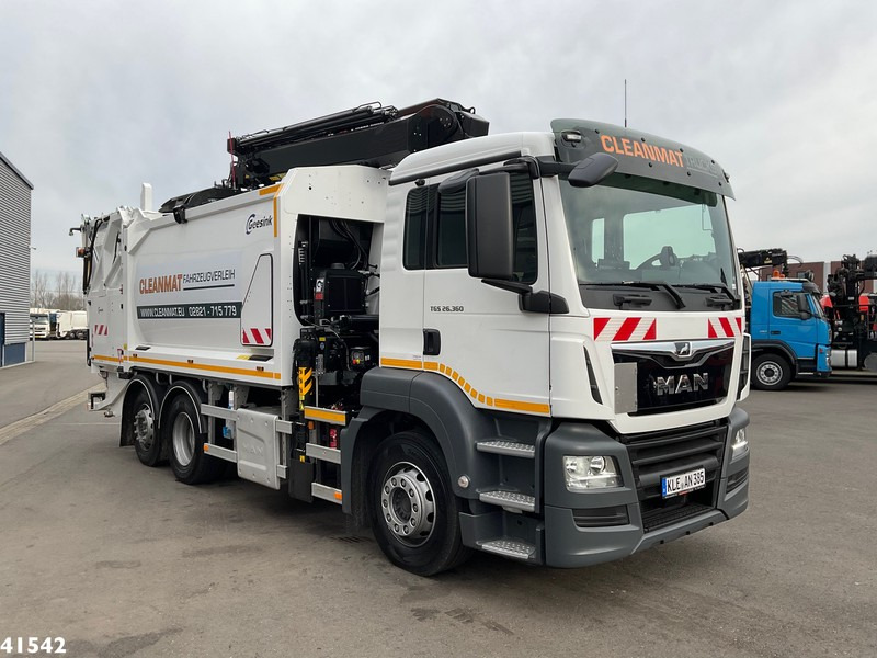 MAN TGS 26.360 Hiab 23 ton/meter laadkraan - Refuse truck: picture 2 MAN TGS 26.360 Hiab 23 ton/meter laadkraan - Refuse truck: picture 2